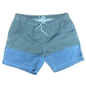 Trunks Surf & Swim Co Men Swimming Shorts Size XXL Two Toned Pockets